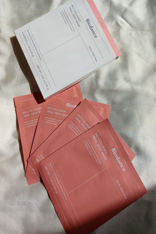 ماسک ورقه ای صورت بایودنس مدل بیو کلاژن